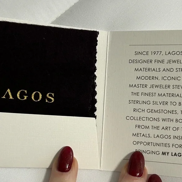 LAGOS Silver and Gold Beaded Ring - Picture 7 of 8